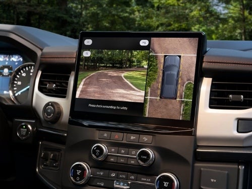 2024 Ford Expedition touchscreen display showing 360 camera