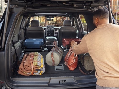 2024 Ford Expedition view of man loading cargo area