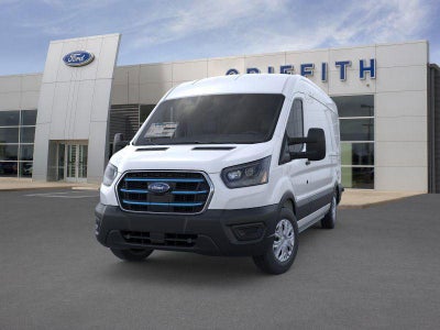 2025 Ford E-Transit Cargo Van T-350 148 Med Rf 9500 GVWR RWD