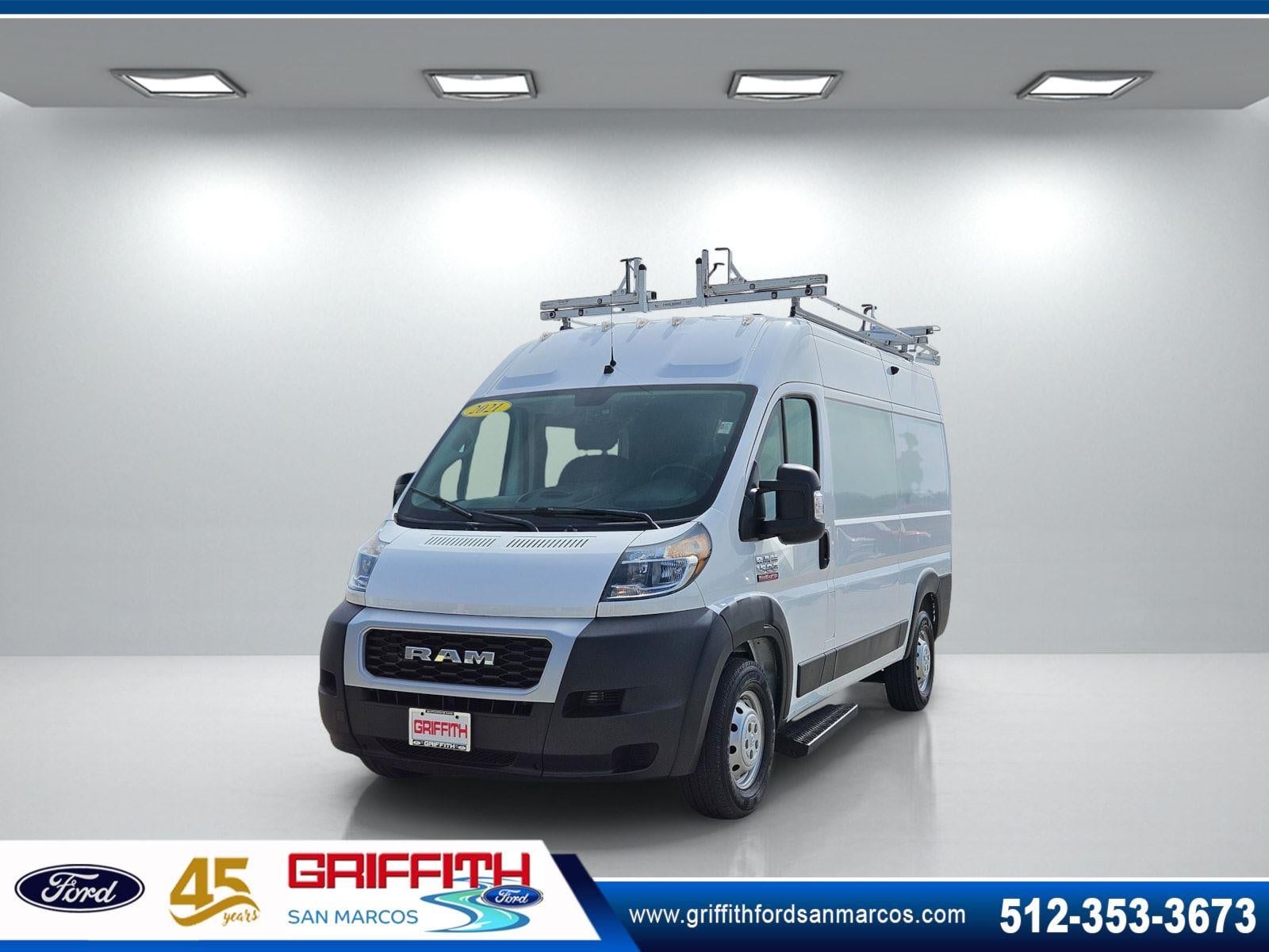 2021 RAM ProMaster Cargo Van 1500 High Roof 136 WB