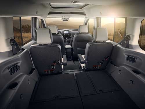 2023 Ford Transit Connect Passenger Wagon view of spacious interior and cargo space