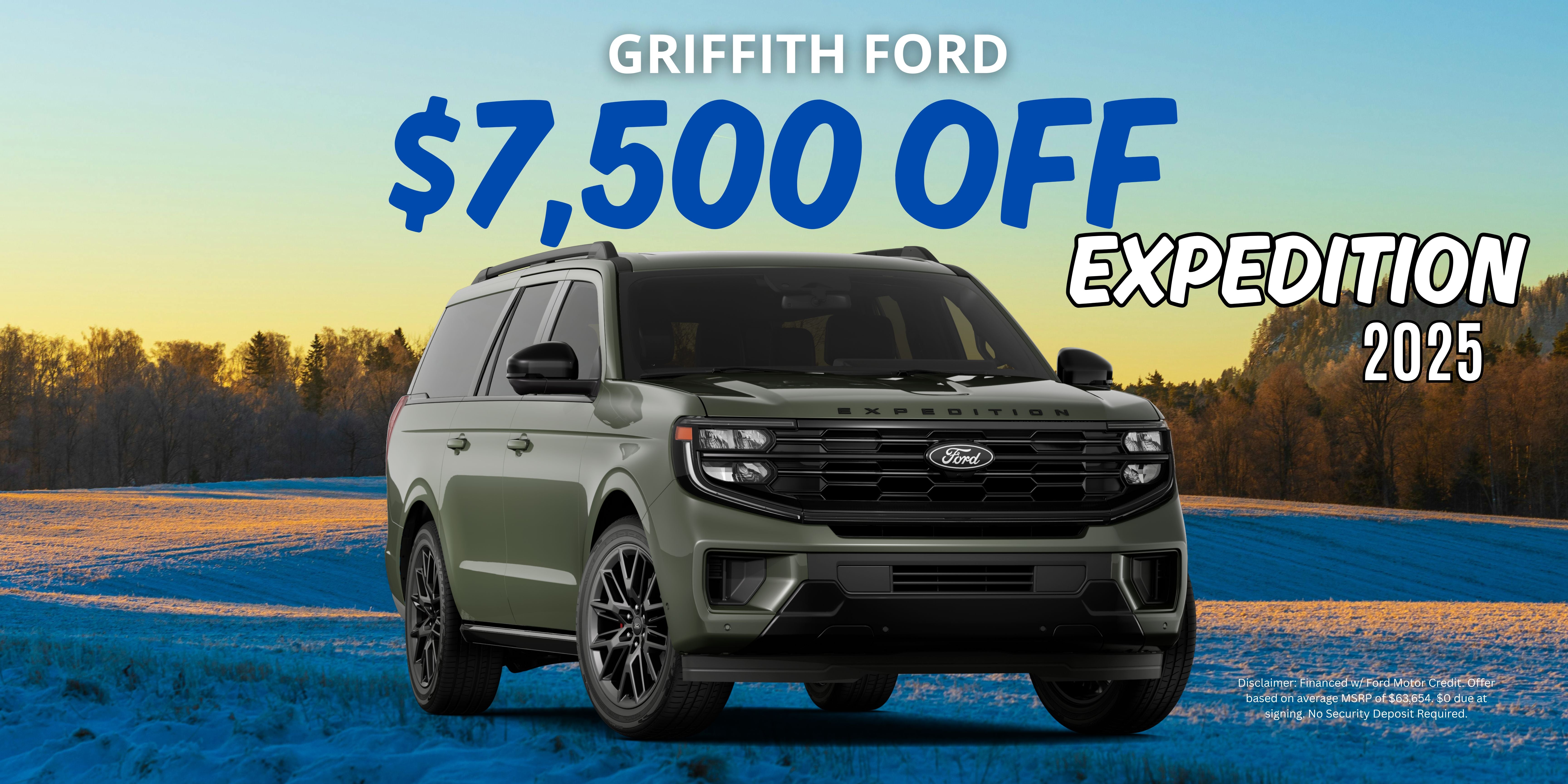 Expedition deals
