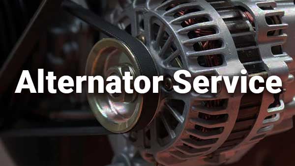 Learn more about alternator service