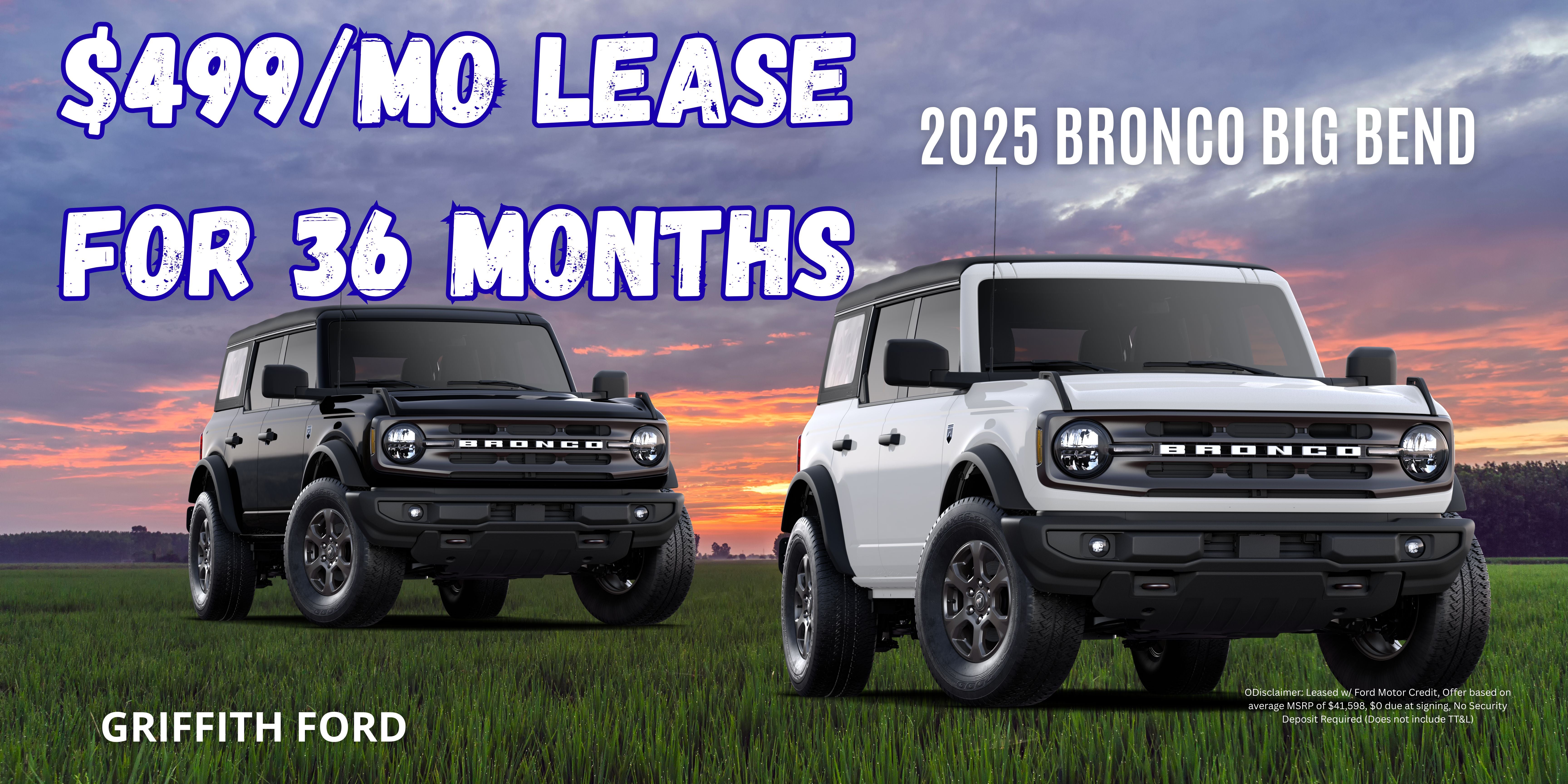BEST BRONCO DEALS NEAR ME