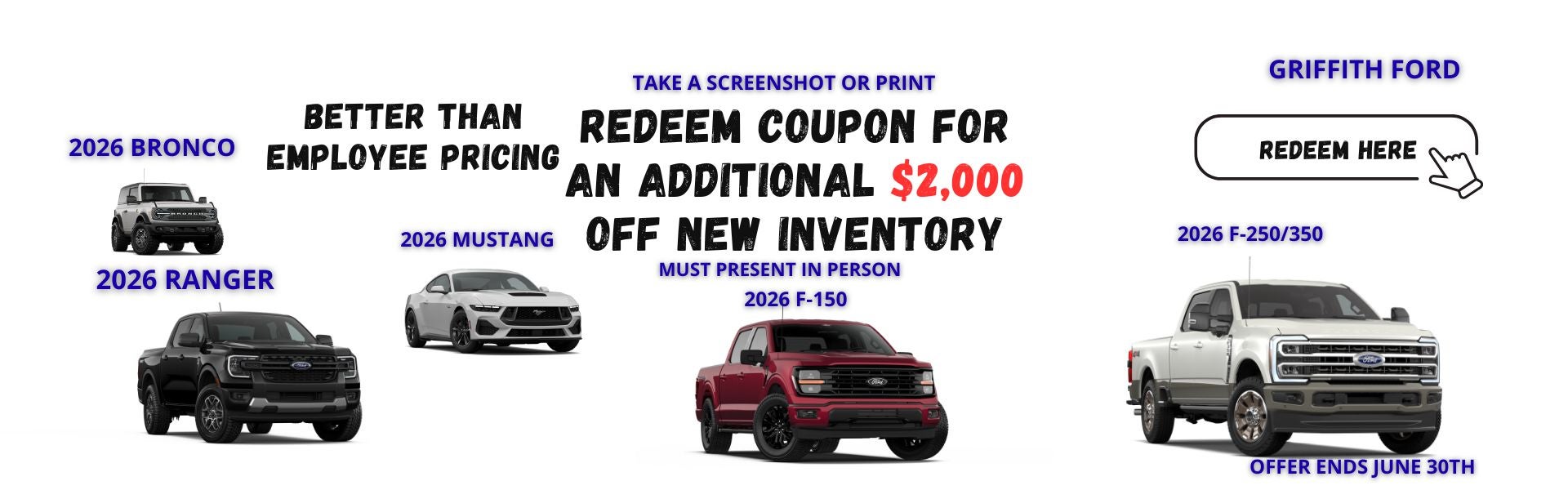 redeem your coupon